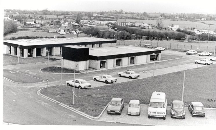 Bamfurlong Motor Patrol Centre opened 1978 the building cost £331,136. (Gloucestershire Police Archives URN 257)