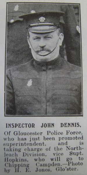 Inspector John Dennis. (Gloucestershire Police Archives URN 8545)