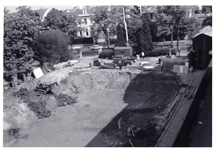 Construction of the new Holland House 1968. (Gloucestershire Police Archives URN 10729) | Photograph from Chris Raymer 
