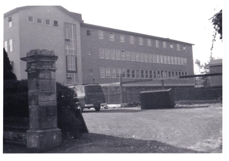 The building of Holland House Cheltenham 1968. (Gloucestershire Police Archives URN 10737) | Photograph from Chris Raymer 
