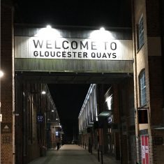 Gloucester Quays April 3rd 2020. (Gloucestershire Police Archives URN10775-18 )