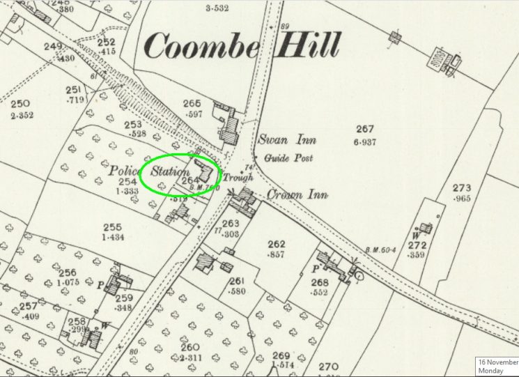 Coombe Hill 1892 -1970 (Gloucestershire Police Archives URN 10877-58)