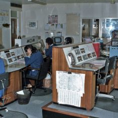 1970s Headquarters control room (Gloucestershire Police Archives URN 10893-1) | Photograph from David Hanks